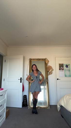 Cute Farm Girl Enjoying Strawberries and Flowers