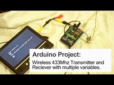 Arduino Project: Cheap Wireless 433Mhz Transmitter and Receivers