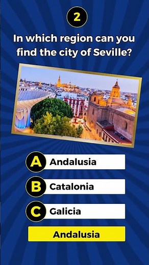 【Spain Geography Quiz】🤔🥘 Can You Solve All 5? #101