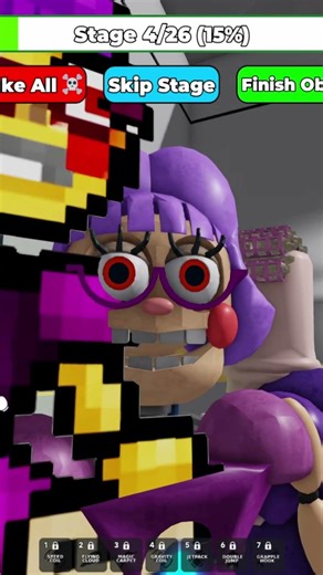 POLICE VS 8-BIT BOSSES PRISON RUN! JUMPSCARE #roblox #jumpscare #scaryobby