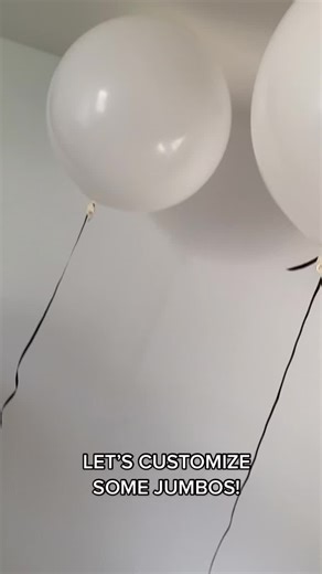 Custom Biggie Jumbos #balloon #balloontiktok #balloonstylist #jumboballoons #customballoons