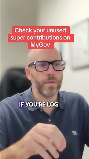 Check your unused super contributions on MyGov #superannuation