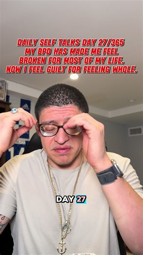 It’s difficult to describe the pain I feel from healing. The years of pain and the flashbacks get overwhelming. At times it makes me want to revert, but I know the only way to heal is by moving forward and getting accustomed to healing and feeling better. #borderlinepersonalitydisorder #splitting #bpd #mentalhealth