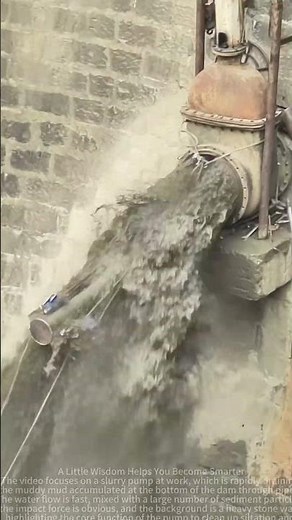 Sludge Slayer" in Hydraulic Engineering: How a Mud Pump Clears Dam Sediment?
