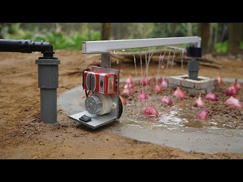Construction Of The PIVOT Irrigation System. Automation Technology
