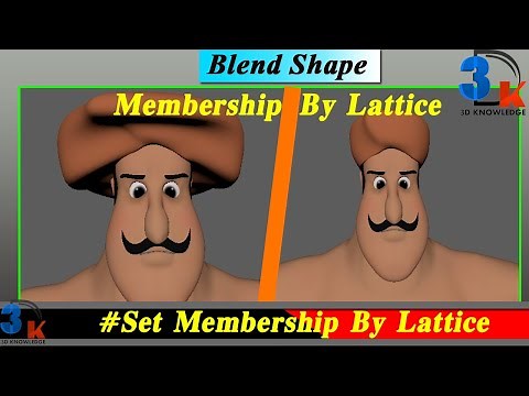 How To Use Relationship Editors | Set Membership By Lattice | Deformer Sets In Maya.