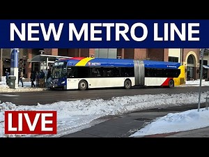 LIVE I Metro E Line rapid bus transit opens