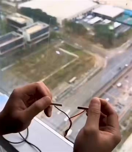 A transparent display that turns any window into a fully functional screen