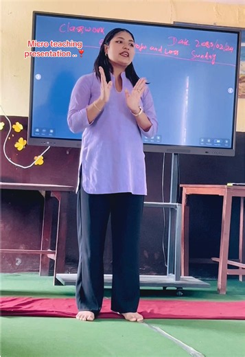 Micro Teaching Presentation for Teachers Development Programme