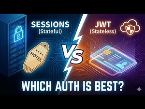 JWT vs. Session Authentication: Which One Should You Use?