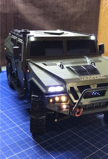 Proceso de Construcción del URO VAMTAC RC Impreso en 3D