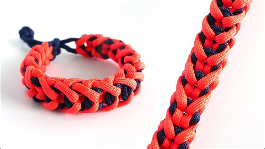 Stitched Monkey Bar Mad Max Paracord Bracelet Tutorial