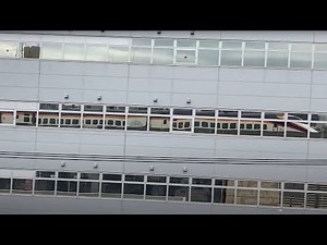 列車旅の楽しみの一つ、「反射鉄」(ロッテ浦和球場付近)