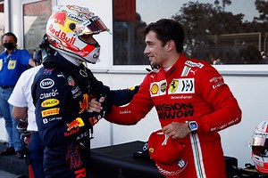 Charles Leclerc ‘one of the most talented drivers in Formula One’, says Max Verstappen