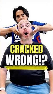 Is this the “LOUDEST” CRACK EVER⁉️🤯 #chiropractic #backpain #neckpain #trending
