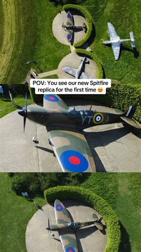 135 reactions · 4 comments | POV: You lay your eyes on our newly restored Spitfire replica for the first time ✈️ Come visit it yourself to see history brought to life! : Capel-le-Ferne, Folkestone, Kent CT18 7JJ⁠ #spitfire #spitfirewheels #ww2aircraft #ww2 #kent #battleofbritain #aircraft | Battle of Britain Memorial - Remembering the Few | Facebook