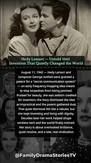 Hedy Lamarr — Untold 1942 Invention That Quietly Changed the World