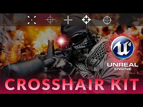 Creating a crosshair - Crosshair V1 Pack - Unreal Engine 4