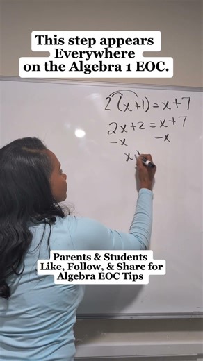 Most Algebra struggles start with equations before systems ever begin.