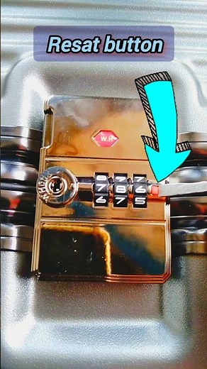 How To Resat Combination lock without key #fyp #viral #viralshorts #ytshort #locktips