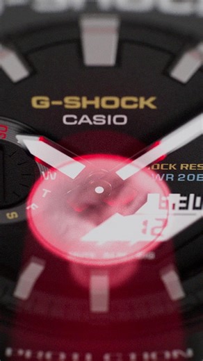 Cut through the darkness with the GA2100RL— featuring a double LED Super Illuminator to light both the face and digital display, with selectable illumination duration and afterglow. Precision meets bold design in every angle. Add it to your cart.🛒 #GSHOCK #fyp #foryou #foryoupage