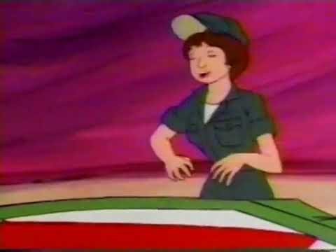 Laverne & Shirley In The Army 1x10 Meanie Genie Animated80s
