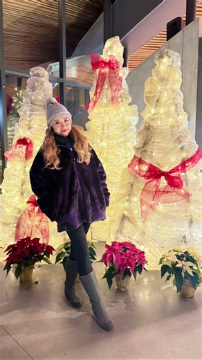 Bundled up for the cold season! Black nylons stockings tights winter boots