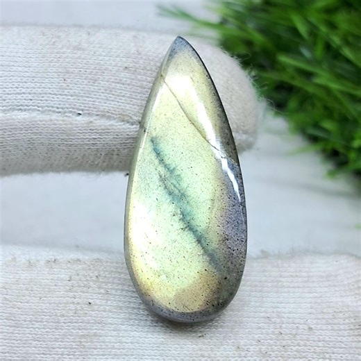 Amazing Yellow Flashy Labradorite Cabochon Pear Shape Gemstone Size 32x13x6 MM Gorgeous Yellow Labradorite Gemstone Use for Jewelry Making - Etsy