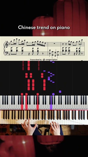 Chinese Trend on Piano 🏮 (with sheet music)