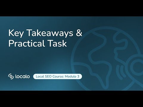 Your Local SEO Checklist: 5 Tasks You Can Finish Today (70 Minutes That Move the Needle) | Module 3