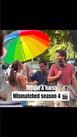Mismatched season 4 shooting - Behind the scenes - Mumbai - Prajakta Koli and Vihaan Samat