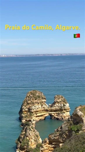Praia do Camilo , Algarve , Portugal.#blogdacris #pontosturisticosportugal