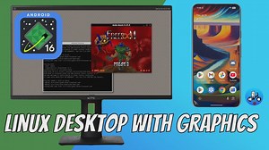 【双语+中配】🚀 Android 16重磅功能！手机变身迷你Linux服务器，首次实测📱💻