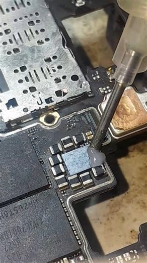 Redmi phone 📱 power ic remove ⚙️