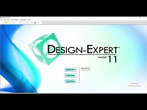Response Surface Methodology (central composite design) using design expert