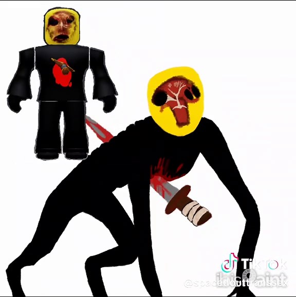 i didn't make him scary on purpose, I just couldn't afford his face and had to use one i already owned lol #fyp #speedpaint #art #mequotdieofdeath #dieofdeath