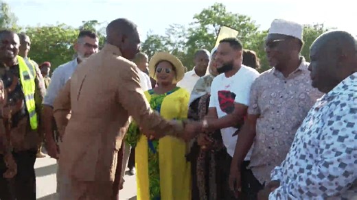 President William Ruto Luanches Upgrading to Bitumen Standard and Performance based Routine Maintenance of Bamburi- Mwakirunge - Kaloleni Road, Mombasa County, on 1st November 2023. | Ravine News