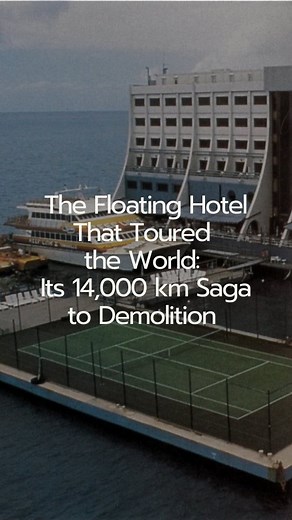 The Floating Hotel That Toured the World: Its 14,000 km Saga to Demolition The story of the world's first floating hotel is one of the strangest in hospitality history, spanning a 14,000 kilometer odyssey across the Pacific. Its life began in 1988 when the seven-story hotel was anchored 70 kilometers off the Australian coast, serving helicopter tourists visiting the Great Barrier Reef. The hotel never found a permanent home. After barely a year in Australia, it was sold and towed to Vietnam, whe