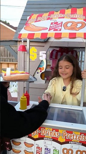 Hot Dogs Food Cart Toys 🌭 Pretend Play #elizabethandbriceida#foodtoys