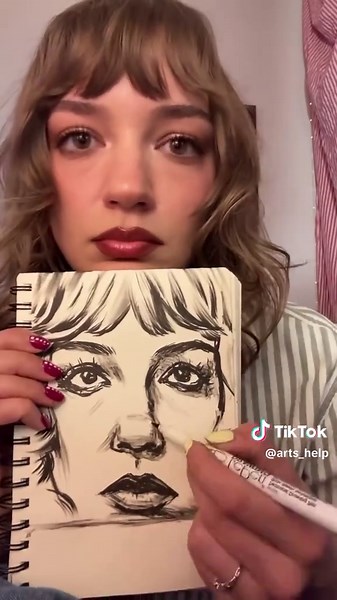 Amazing skills 🤯 . By @rea.gan . . #art #drawing #illustration #illustrator #portraiture