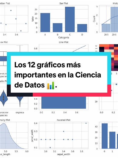 Los 12 gráficos esenciales en Ciencia de Datos