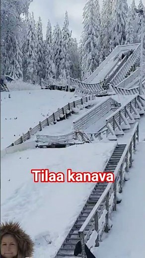 Ski jumping #telemark