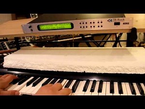 Korg TR-Rack Motion Synth demos 1 of 2