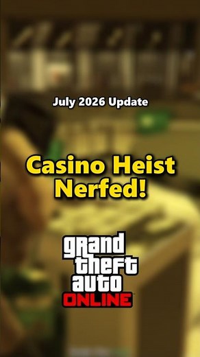 Casino Heist NERFED! New GTA Online Payout Changes