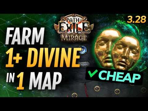 [PoE 3.28] CHEAP Strat to FARM ~1 Divine per Map - Atlas Tree Strategy Guide for Path of Exile