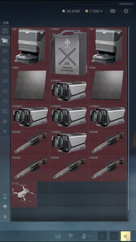 三角洲行动：同色系仓库强迫症展示