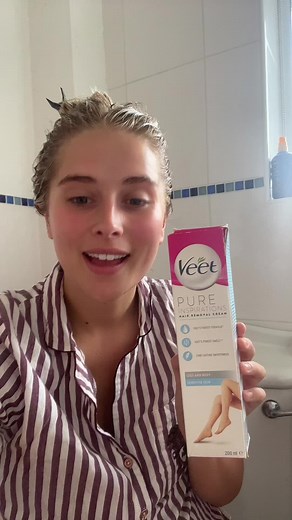 My top tips when using Veet Removal Cream ❤️ So easy & simple! ✨ @veetuk #Ad #yourchoice *Always read the label