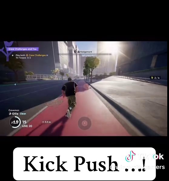 Just a rebel looking for a place to go… so let’s Kick.. and Push… and coast ! #ps5 #onlinegaming #mustwatch #kickpush #skategame