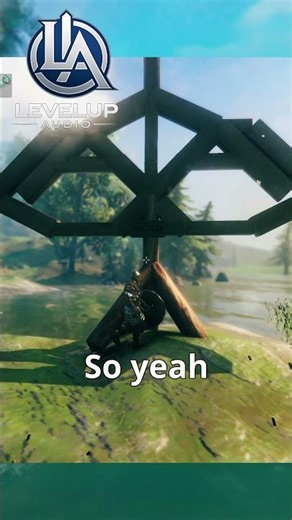 I made a memorial for the boat that broke⛵️⚓️#chillgaming #levelupaudio #valheim #music #hardstyle