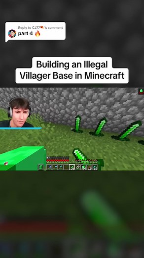 Replying to @CJ77☄️ Building an Illegal Villager Base in Minecraft #minecraft #minecraftbut #illegal #minecraftillegal #illegalminecraft #villager